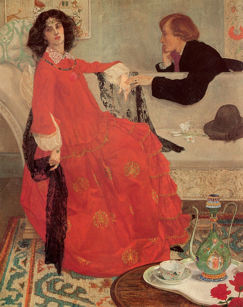 Faustine by Maxwell Armfield, 1904